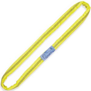 Braun-GmbH Rundschlinge 30061RS, Umfang 6 m, 3m Länge, gelb, Traglast 3 Tonnen