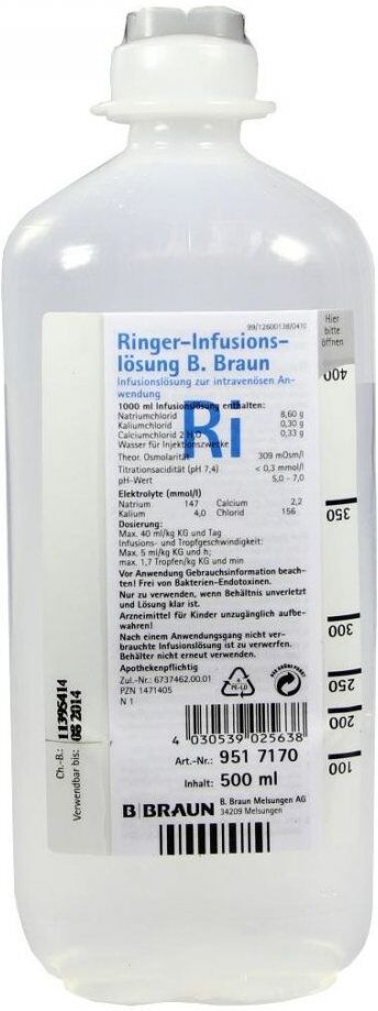 Ringer Lösung B.braun Ecoflac Plus