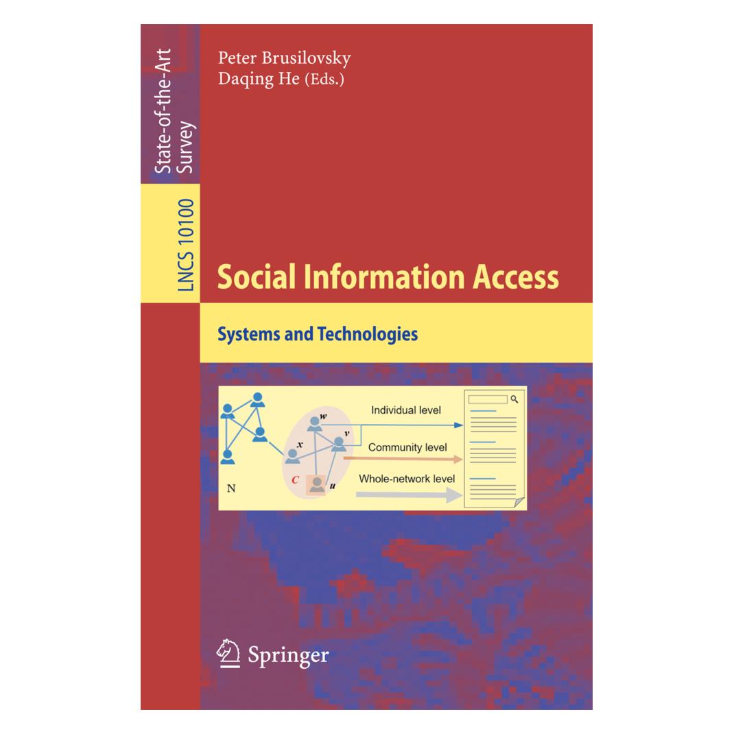 Springer Social Information Access (Englisch, Softcover, Daqing He, Peter Brusilovsky) (55977286)