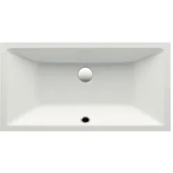 Unterbauwaschtisch „BetteLoft“, ohne Überlauf, ohne Hahnlochbohrung 74 × 38,6 cm in Flanell