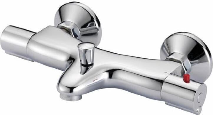 Novaservis Aqualight Thermostatische badmengkraan, chroom, model 2520/1.0