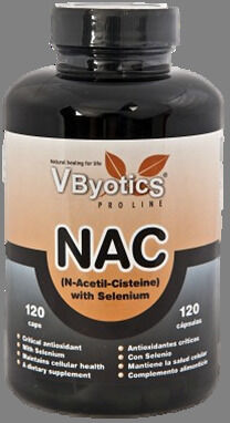 Vbyotics Nac (N-Acetylcis, Selen, Querc) 120 Kapseln