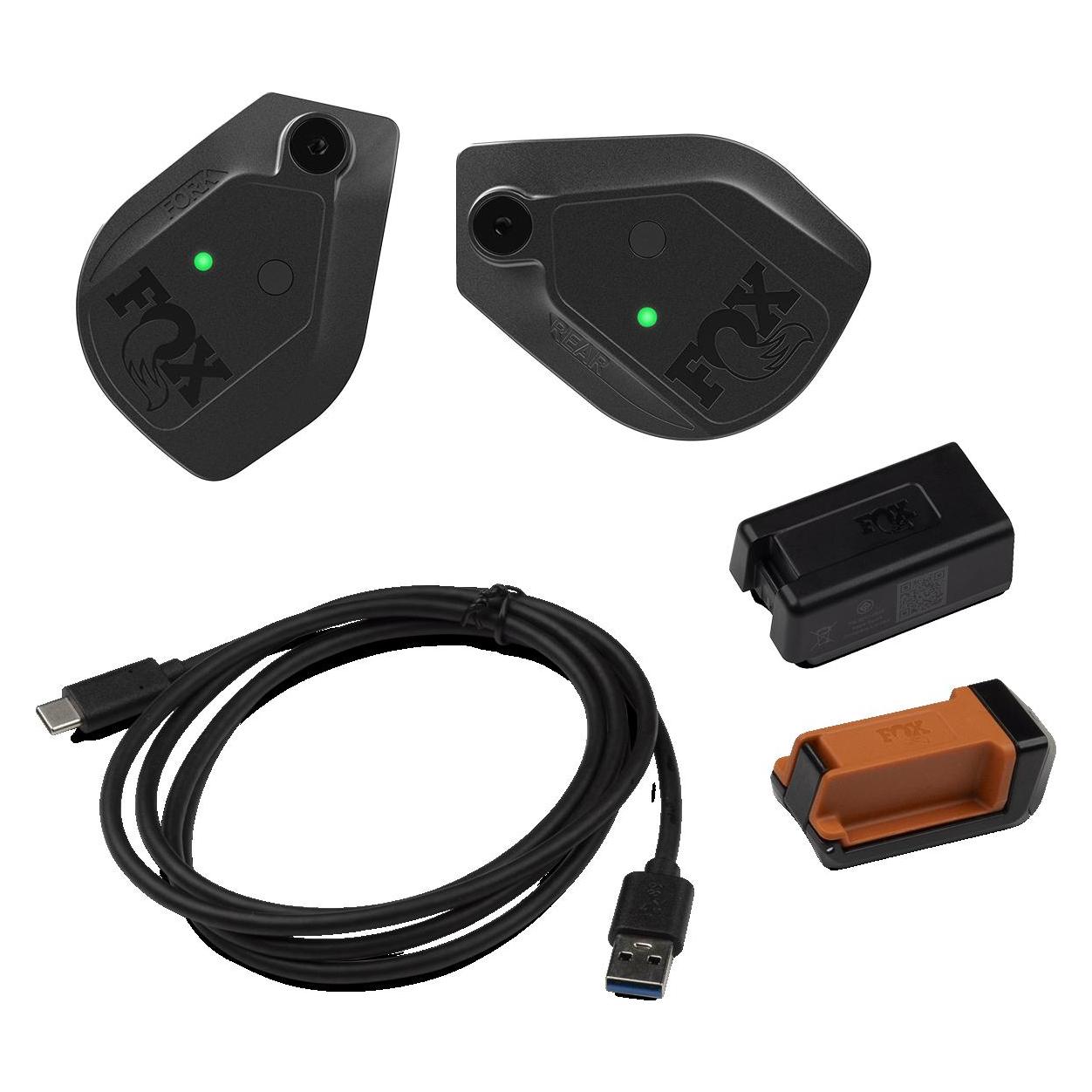 Fox Live Valve Neo Sensor Kit mit Batterie Ladegerät und Kabel (929-00-003)