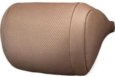 Inspire Essentials Luxury Nappa Leather Car Neck Support Pillow a