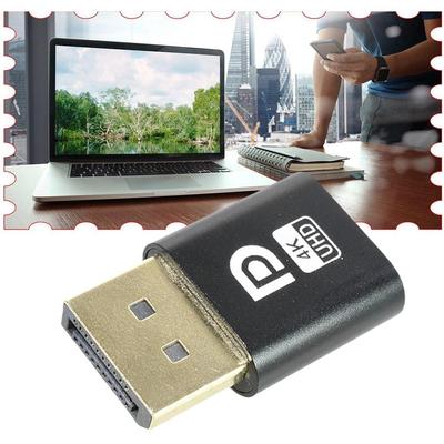 4K Displayport Virtual Display Headless Emulator, Dummy Plug Adapter For Video Cards 4K Displayport Virtual Display Headless Emulator, Dummy Plug Adapter For Video Cards