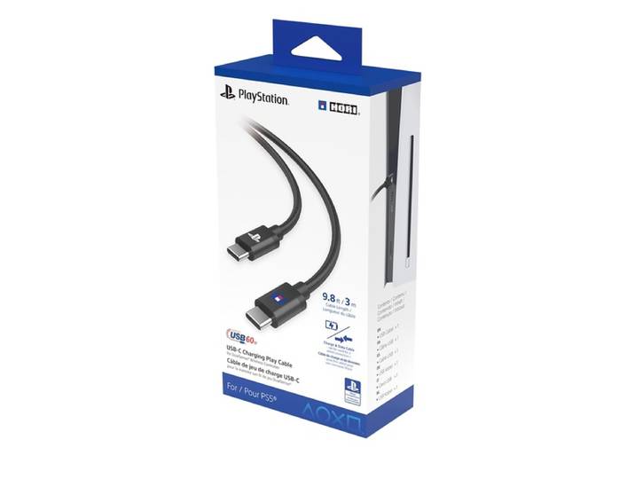 USB-C Cable de charge pour Manette sans fil DualSense (PS5)