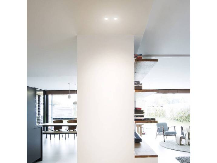 WEVER & DUCRÉ Deep Adjust Petit inbouw 927 wit, wit / opaal, Woon-/ Eetkamer, Aluminium, Modern