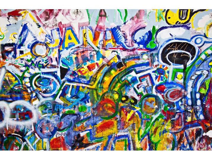 Fototapete PAPERMOON Graffiti , bunt, B:3m L:2,23m, Vlies, Tapeten, Fototapete