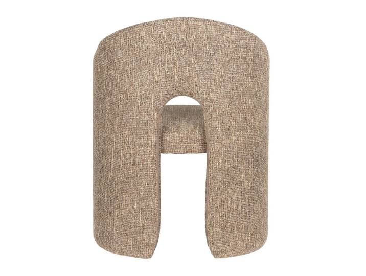 Esszimmerstuhl Contour 2er-Set – aus Stoff in Beige und Hellbraun - Hellbraun - Stoff - Luxusbetten24