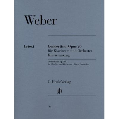 Carl Maria von Weber - Concertino op. 26 für Klarinette und Orchester -