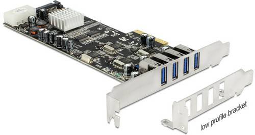 Delock 89365 PCI-Express Karte USB-A (USB 3.2 Gen 1) PCIe