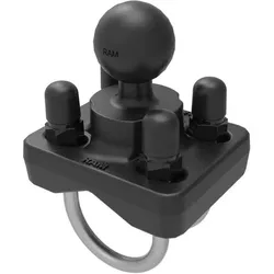 Rammount RAM U-Bolt Montagebasis, Smartphone Halterung, Schwarz
