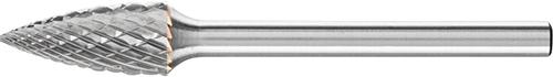 PFERD Hartmetall-Kleinfrässtift mit 3 mm Schaft, Geschossform SPG (Spitzbogen), Zahnung 4