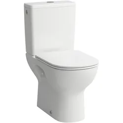 LAUFEN LUA Stand-WC, Abgang senkrecht, spülrandlos, 650x360x420mm, H8240870000001, Farbe: Weiß