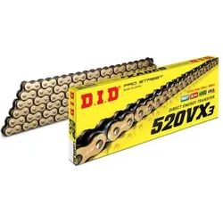 D.I.D, Motorrad Zubehör, 520Vx3(G&B) X 122 Mail. Fj