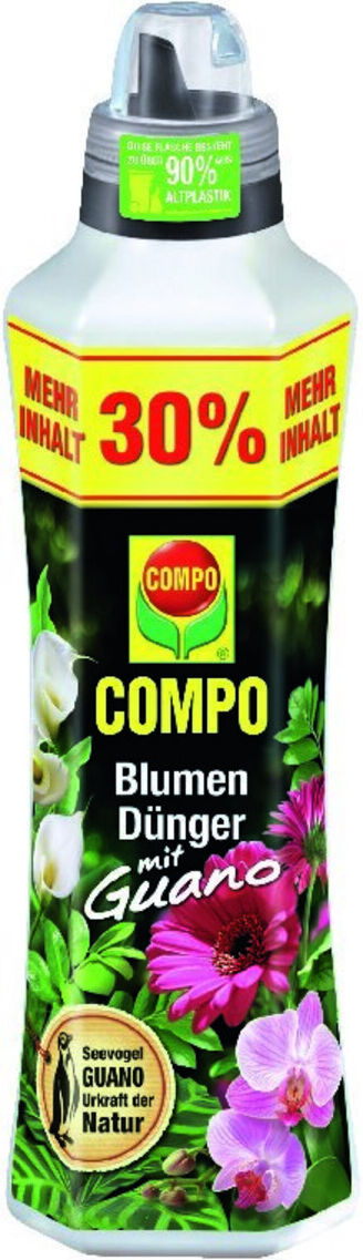 COMPO Blumendünger mit Guano 1,3 l (1203102004)