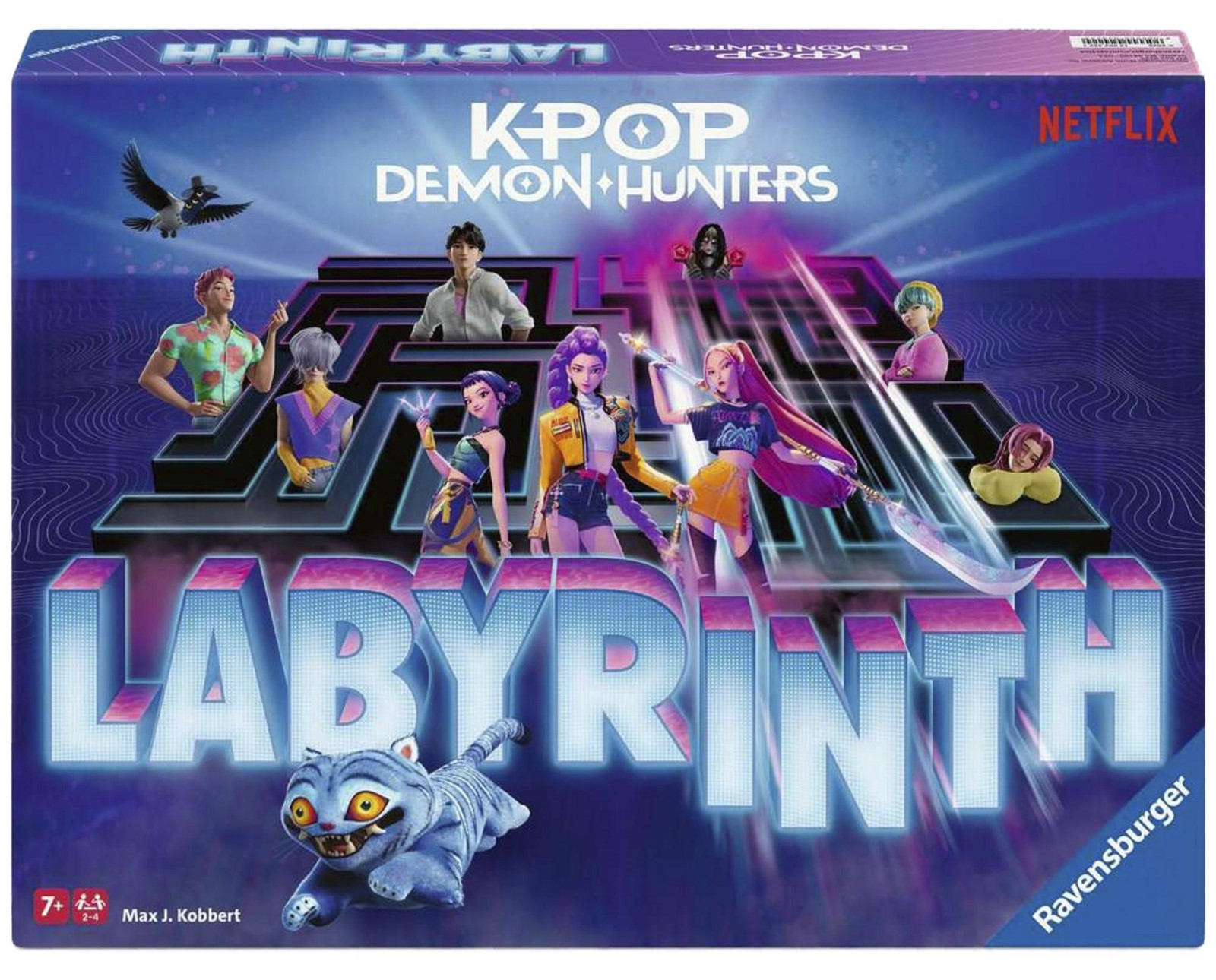 Ravensburger KPop Demon Hunters Labyrinth Bordspel voor 2 spelers vanaf 7 jaar