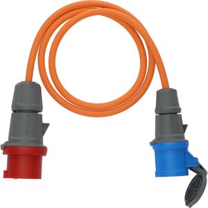 Brennenstuhl CEE-Adapter Camping 1132970025, 1,5 m, CEE 16A / 400V auf CEE 16A / 230V, IP44