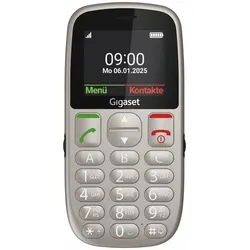 Gigaset GL395 2G Feature Phone 32 MB RAM/ 32MB Speicher 5,6 cm (2,2") Silber