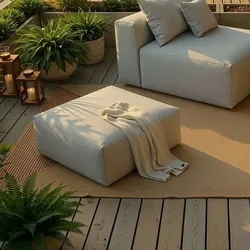 Home Deluxe Outdoor Sofa ALAZIA - Hellgrau