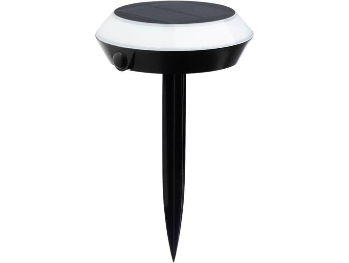 Gartenleuchte LUXFORM Luxform Solar Tapio Smart , schwarz, B:15,5cm H:48cm L:15,5cm, Leuchten, Gartenleuchte, LED-Gartenleuchte, Solarenergie, RGB, Smarthome, kabellos