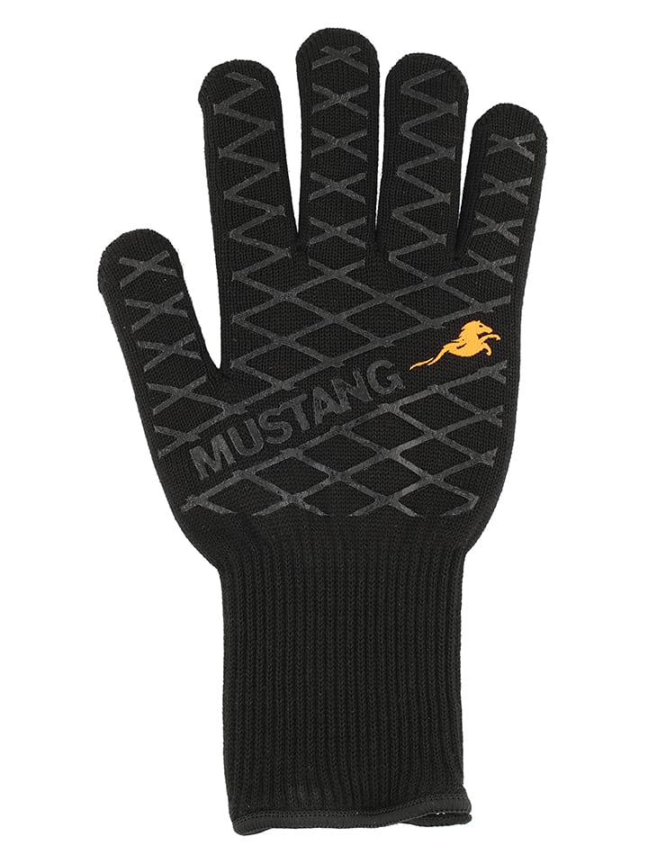 Mustang. Grill-Handschuh in Schwarz - (B)16 x (H)36,5 cm - onesize