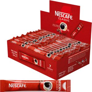 Nescafe Kaffee Classic, löslicher Kaffee, Arabica & Robusta, 100 Portionssticks
