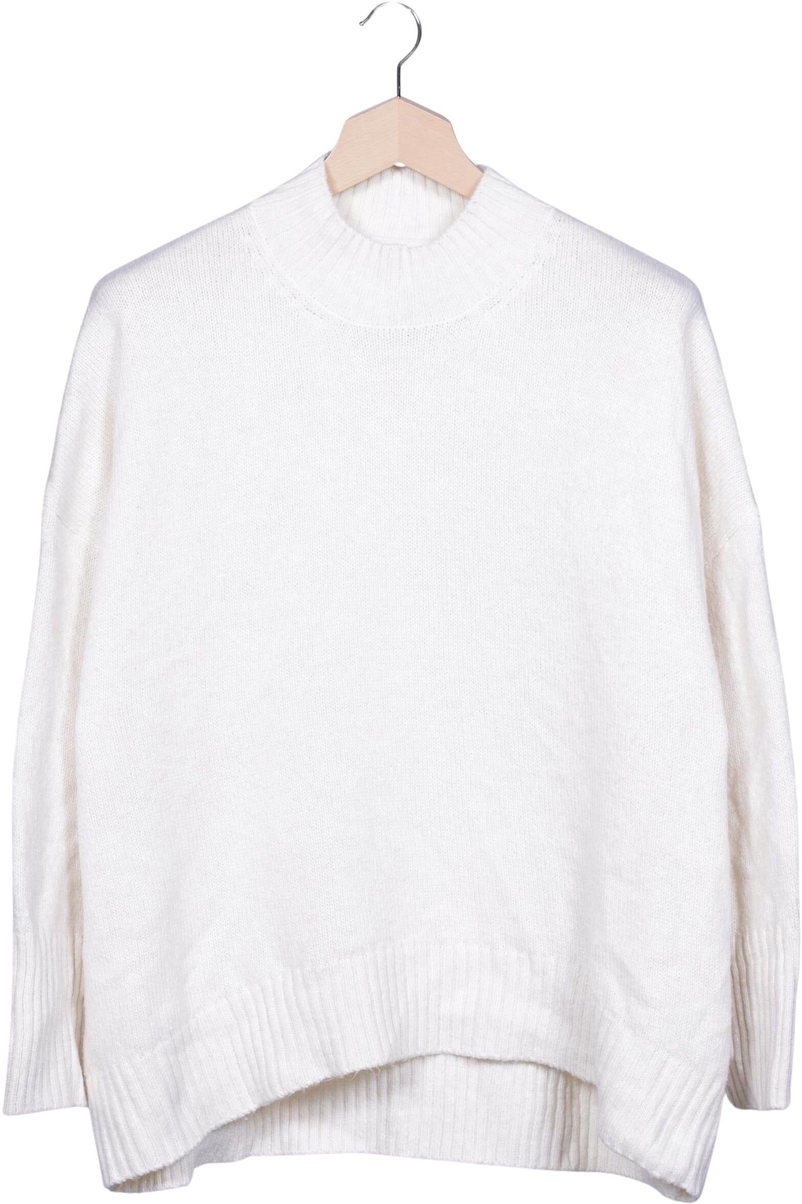 Studio Untold Damen Pullover, Weiß, Gr. EU 54, Synthetik - Second Hand