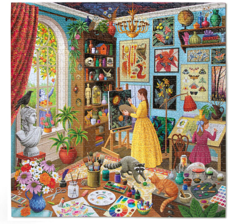 Puzzle 1000 pcs Alchemist's Artist Studio - Eeboo