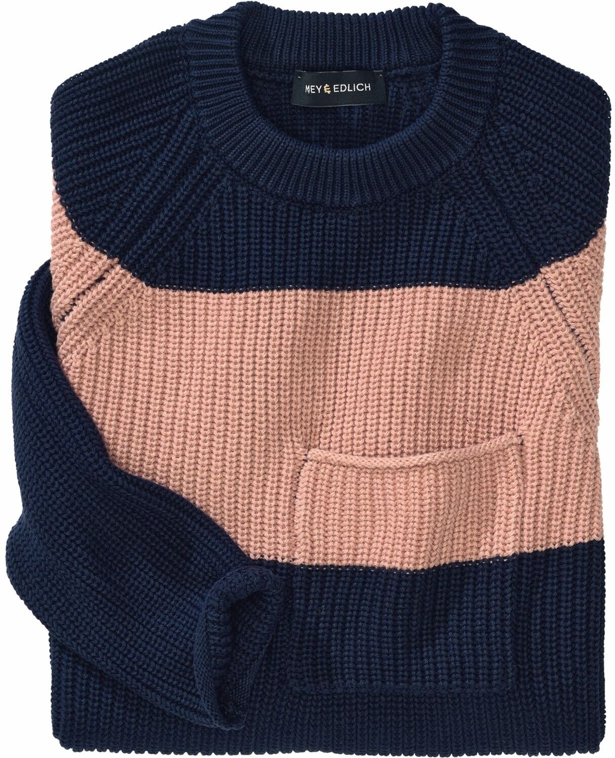 Mey & Edlich Pullover Contrasto Blau 54