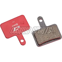 Bremsbeläge Disc Sport Semi-Metallic Werkstattverpackung, JAGWIRE, Passend für: siehe Beschreibung, Farbe: Rot, VE: 25 Paar