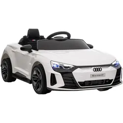 HOMCOM Kinder Elektroauto, Kinderfahrzeug mit Ferbedienung, Kinderauto, Weiß