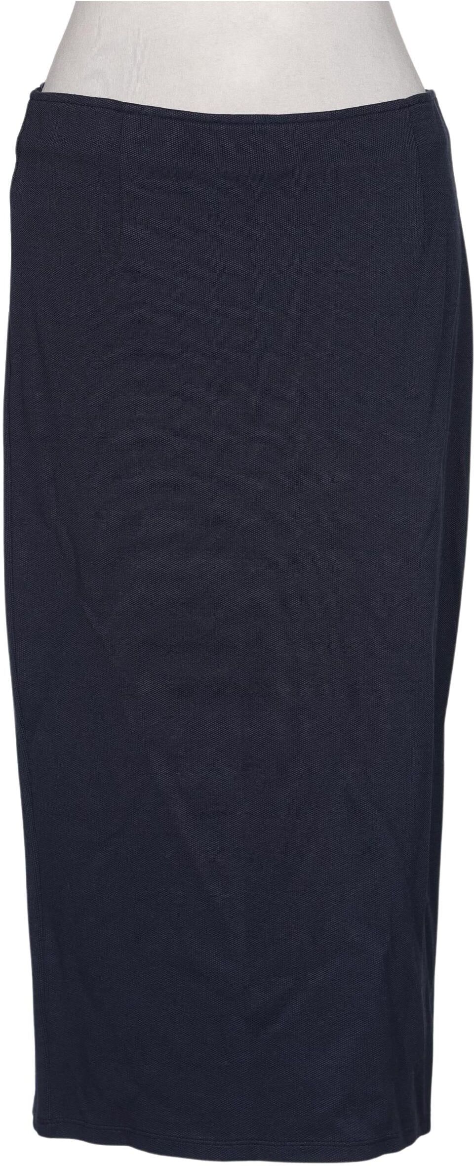 Weekend Max Mara Damen Rock, Marineblau, Gr. M, Synthetik / Baumwolle - Second Hand