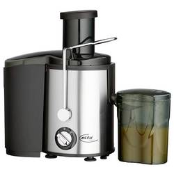 Elta Entsafter PJ-450 350 W Silber, Schwarz direkter Saftauslauf