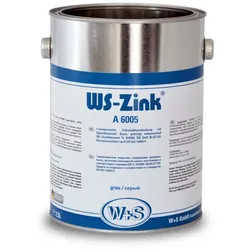 WS-Plast WS-Zink A6005 1K-Zinkstaubgrundierung 95% Zinkstaub, grau 2,5Ltr. (6,35kg)