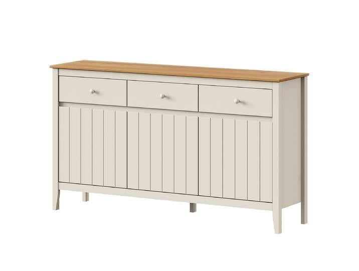 Massives Sideboard 160cm Beige/Beige