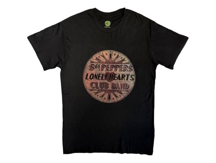 T-Shirt # M Black Unisex # Vintage Drum Head