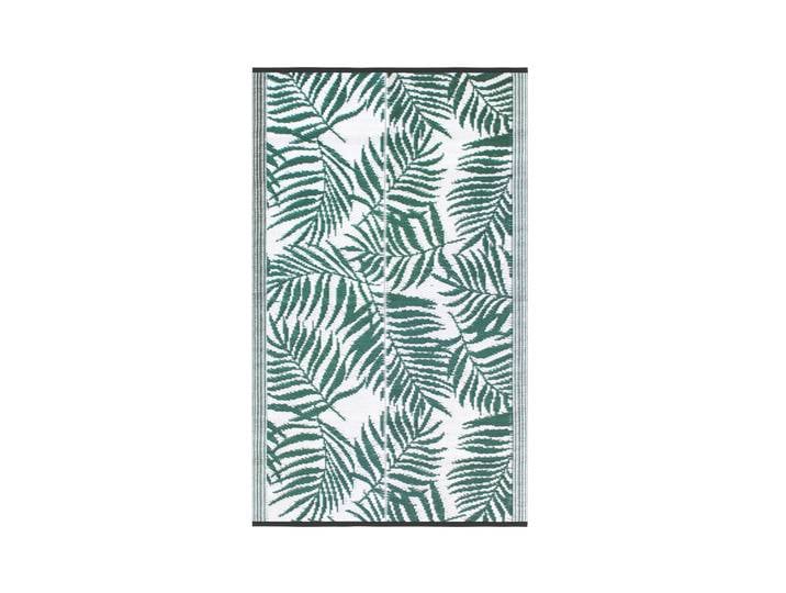 Outdoor Teppich TROPIC 150 x 90 cm grün/weiss
