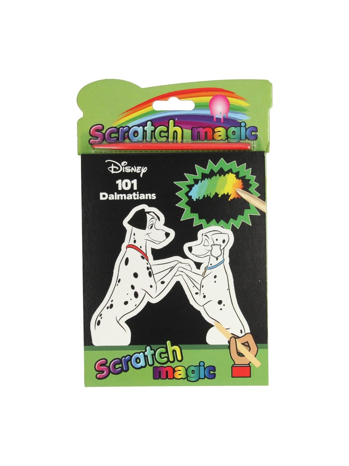 Boek Specials Nederland BV Walt Disney Magic Scratch Block - 101 Dalmatians