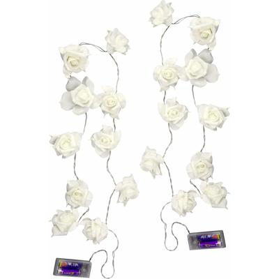 LED-Lichterkette I.GE.A., weiß, Ø:6cm, Lichterketten