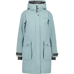DIDRIKSONS Damen Funktionsjacke ILSA WNS PARKA, Größe 36 in Silber Silber