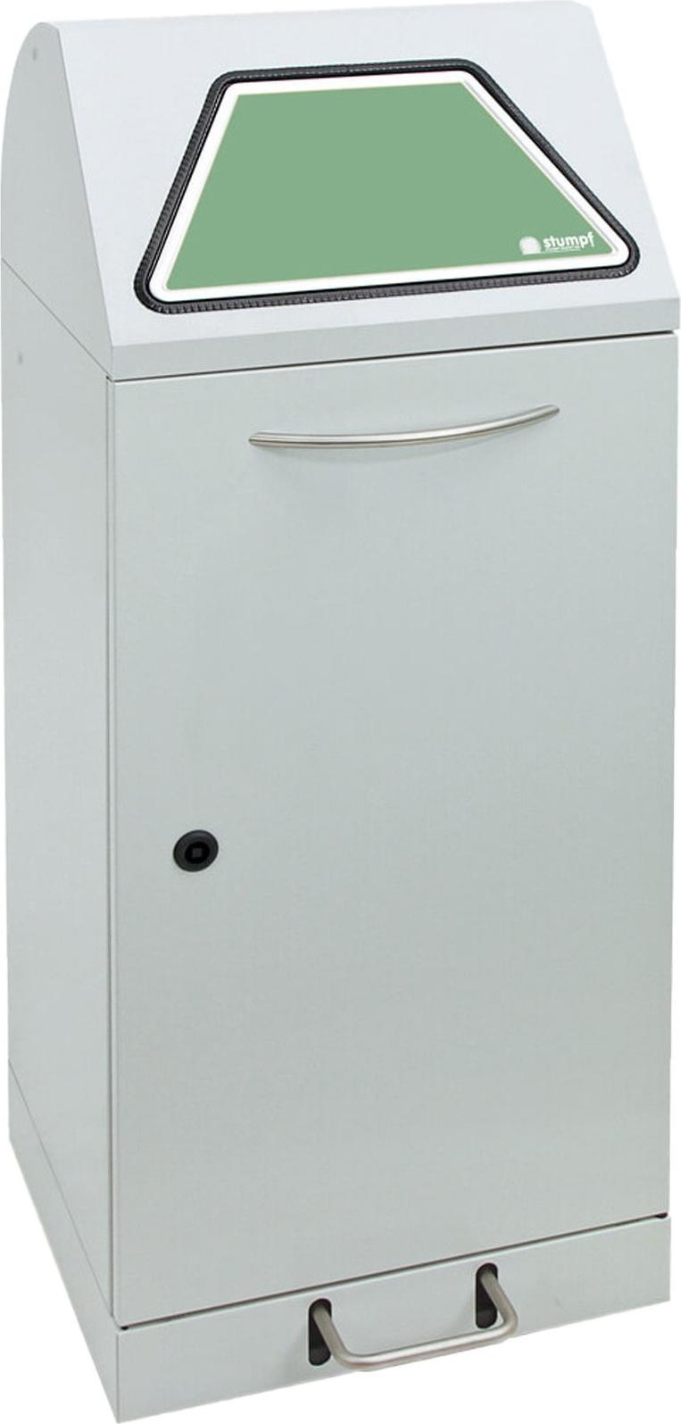 Stumpf Abfalltrennung Modul-Vario 75 lichtgrau ProSlide-System 75l + Trethebel - 625-075-1-1-735
