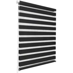 DOPPELROLLO SolDecor DL2 95x150cm Schwarz