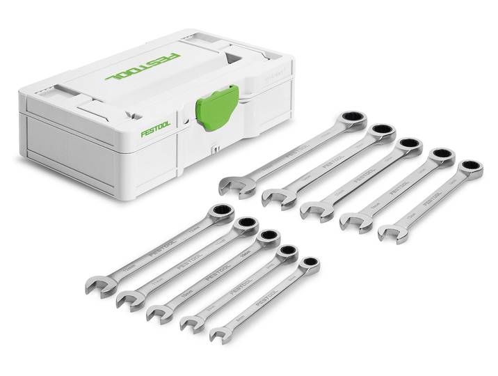 Festool Jeu de clés mixtes à cliquet SYS3 S 76-RRS-Set