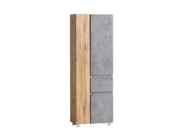 Bad-Hochschrank GENT hellgrau 65cm