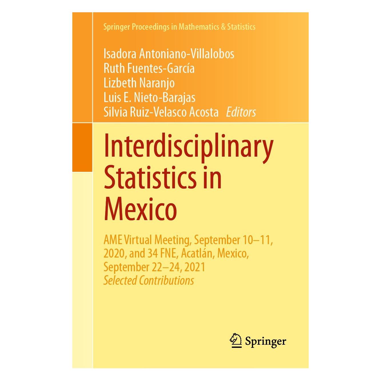 Springer Interdisciplinary Statistics in Mexico (9783031127779)