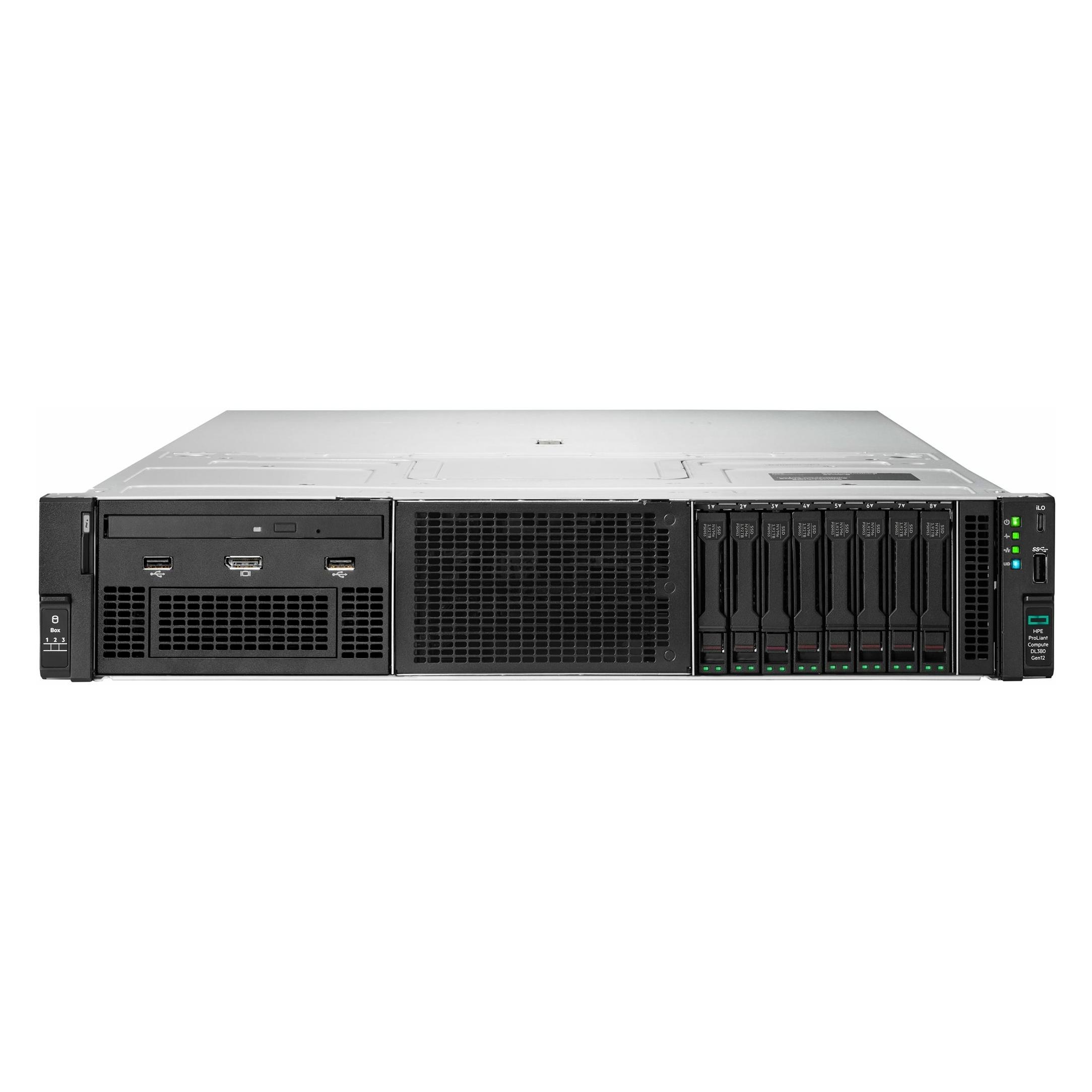 HP E ProLiant Compute DL380, Gen12, 6515P, 1P, -R, 8SFF, MR408i-o, SSD, PS, EU (64 GB) (P89965-425)