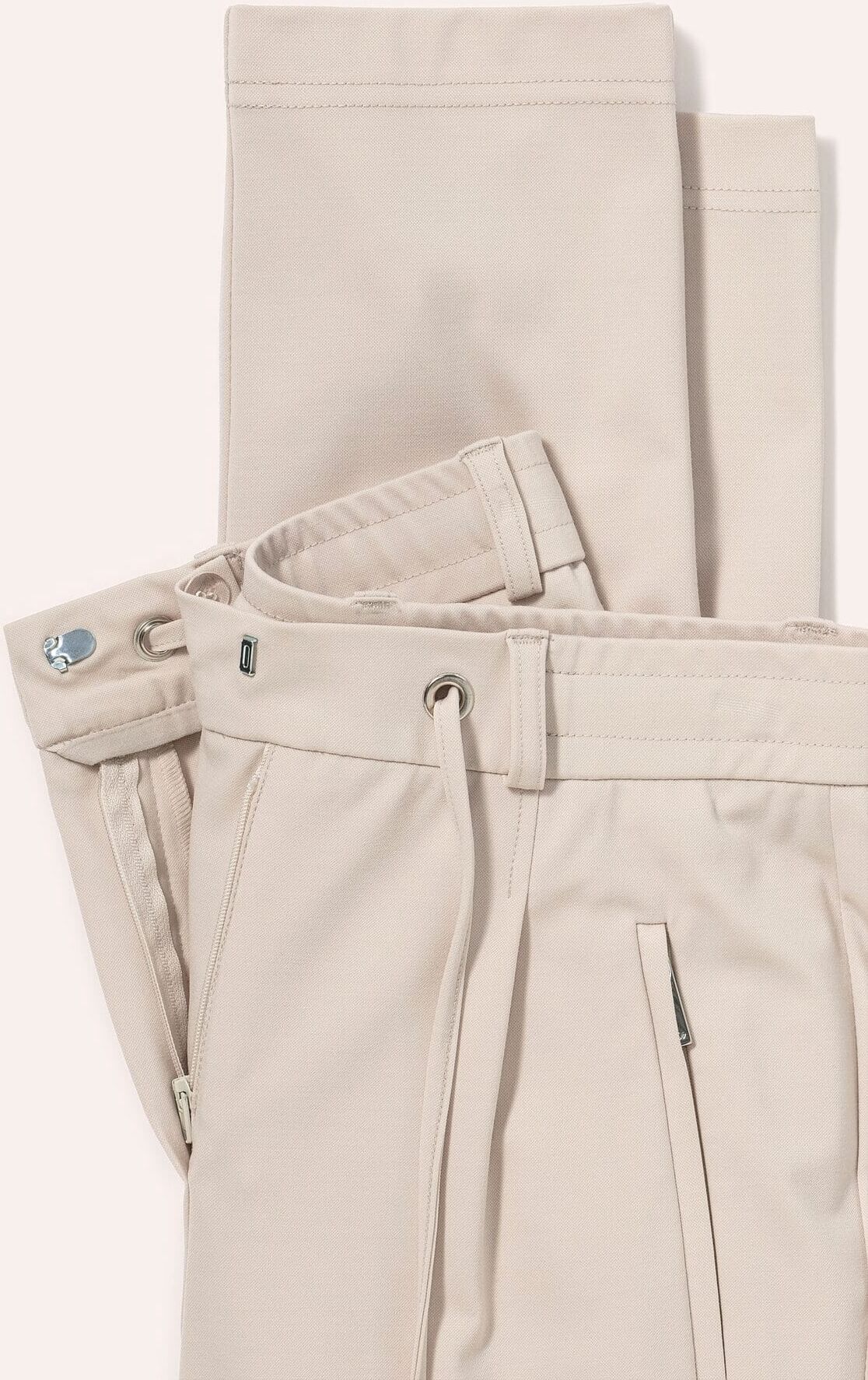 Walbusch Jerseyhose Stretch & Relax, Regular Fit#normale Größen#Kurzgrößen, Farbe Beige, 24, in alle Richtungen dehnbar bequemer Relaxbund Damen