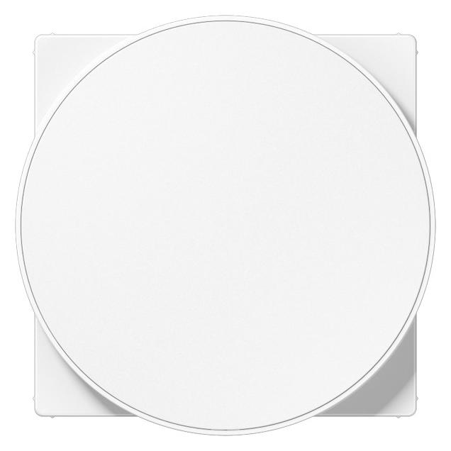JUNG Magnetic Charger A WC MAG WW Aufsatz Serie A alpinweiss glänzend (AWCMAGWW)