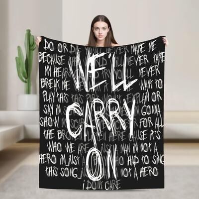 Shop Station My Chemical Romance Blanket Ultra Soft Flannel Throw Blanket For Couch, Bed & Cozy Home Decor b 29.92 40.16 In